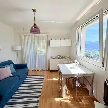 Apartamento Oasi Di Pace Con Vista Mozzafiato Sul Maggiore Tenero-Contra